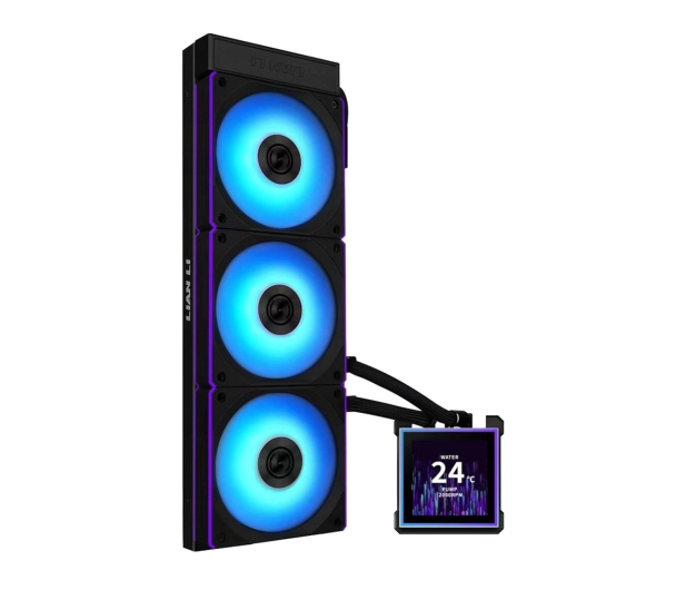 Lian Li HydroShift II LCD-S 360CL RGB LCD Black 3x120mm - 1486801 - zdjęcie 4